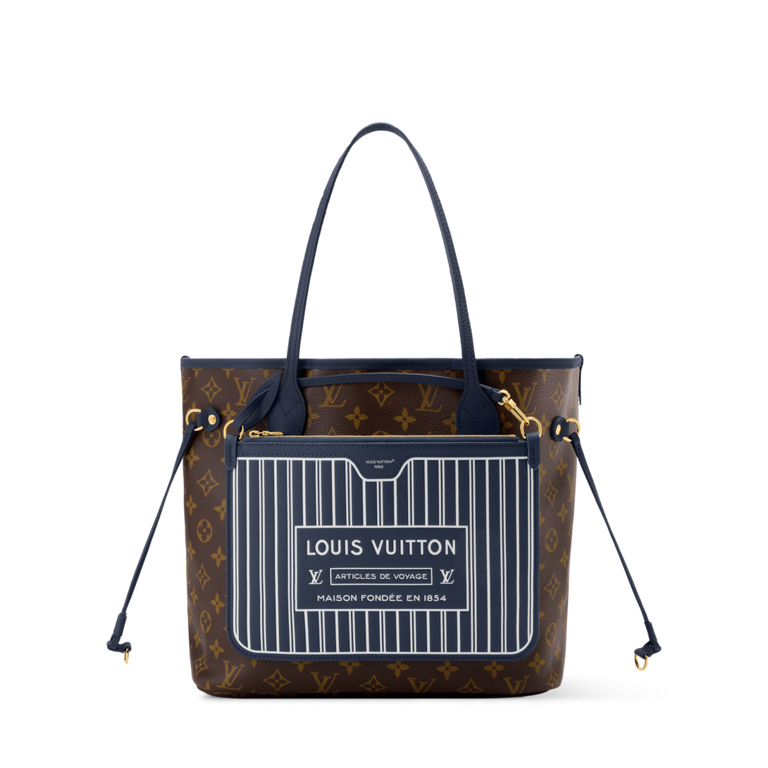 Neverfull MM Inside Out Leather Tote | LOUIS VUITTON ®